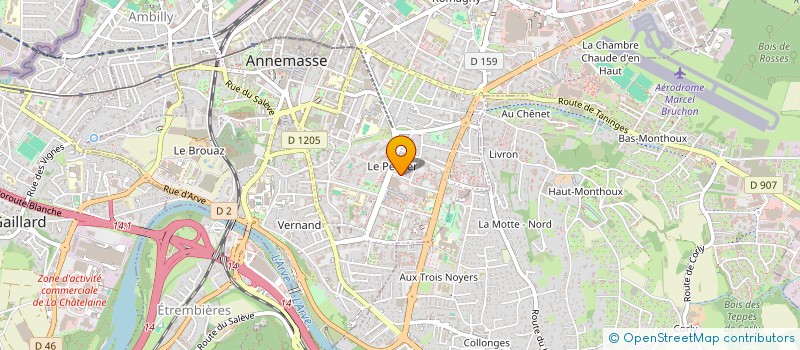 localisation de l'entreprise ATB SOLIDARITE INTERNATIONALE & PARTAGE à ANNEMASSE