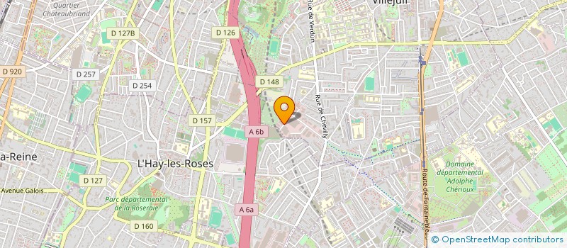 localisation de l'entreprise ATB VALLADON à VILLEJUIF