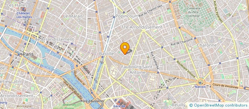 localisation de l'entreprise ATBD  PARIS