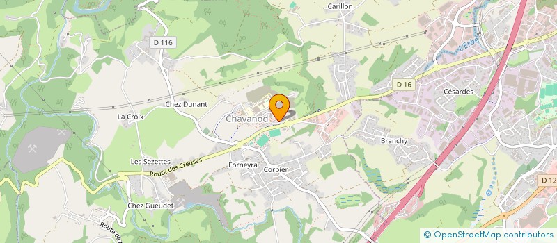 localisation de l'entreprise ATBIMMO  CHAVANOD