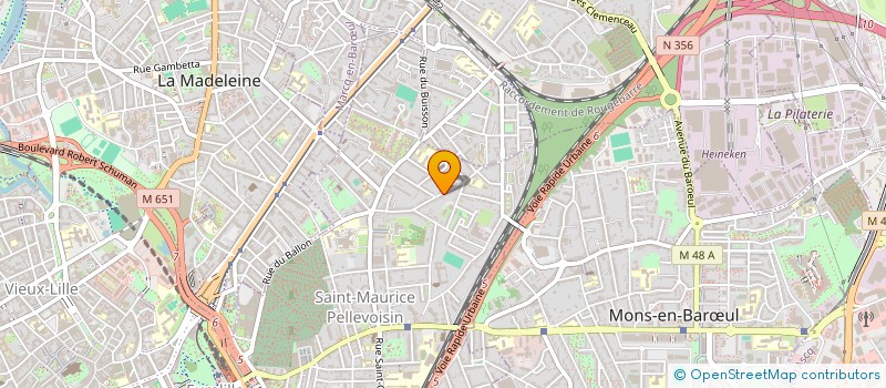 localisation de l'entreprise ATBIO-CONSULTING  LILLE