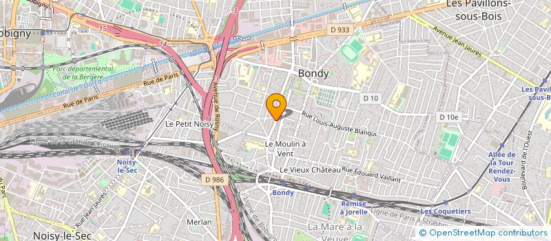 localisation de l'entreprise ATBS  PARIS