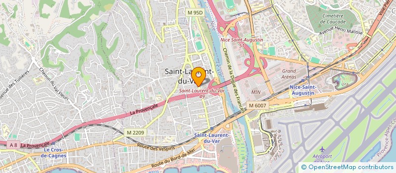 localisation de l'entreprise ATC à SAINT-LAURENT-DU-VAR