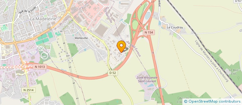 localisation de l'entreprise ATC  GUICHAINVILLE