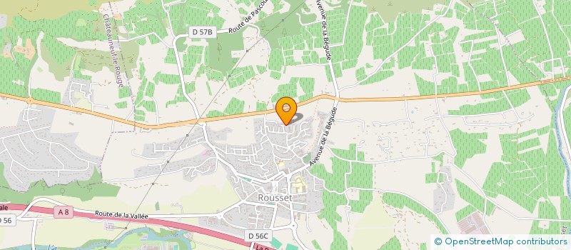 localisation de l'entreprise ATC à ROUSSET