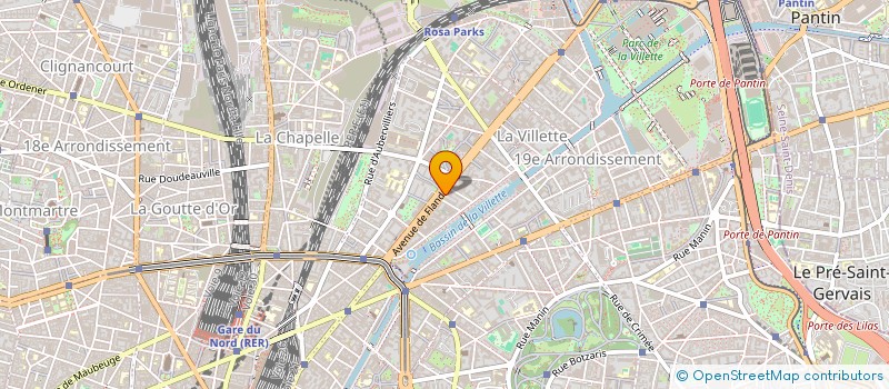 localisation de l'entreprise ATC  PARIS