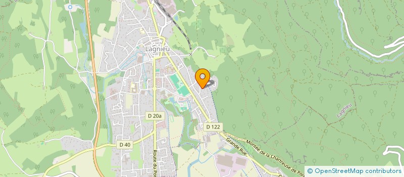 localisation de l'entreprise ATC  SAINT-SORLIN-EN-BUGEY