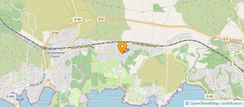 localisation de l'entreprise ATC à MARTIGUES