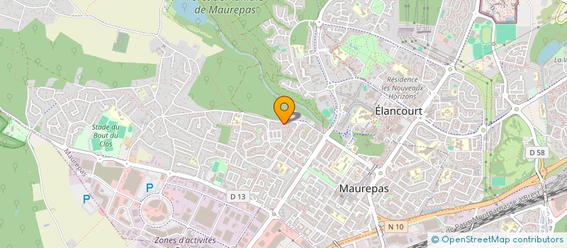 localisation de l'entreprise ATC  MAUREPAS