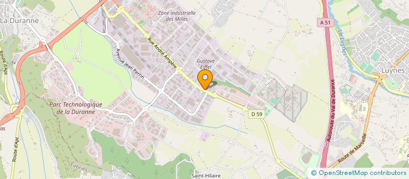 localisation de l'entreprise ATC DEVELOPPEMENT à AIX-EN-PROVENCE