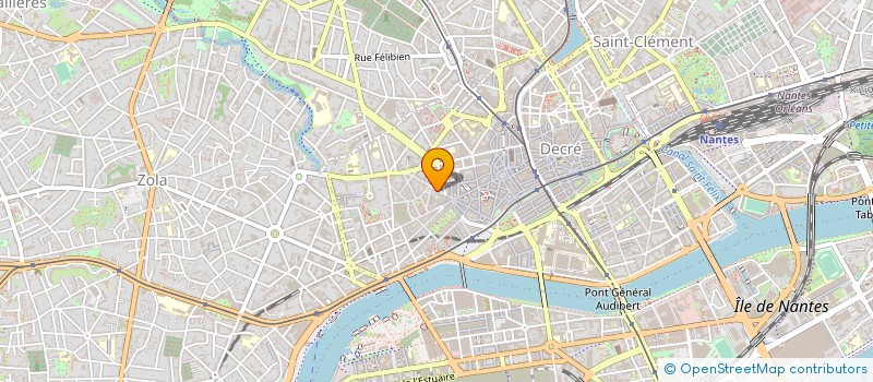 localisation de l'entreprise ATC DIFFUSION SARL à NANTES