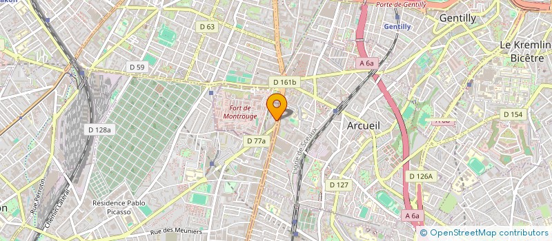 localisation de l'entreprise ATC FRANCE SERVICES à BAGNEUX