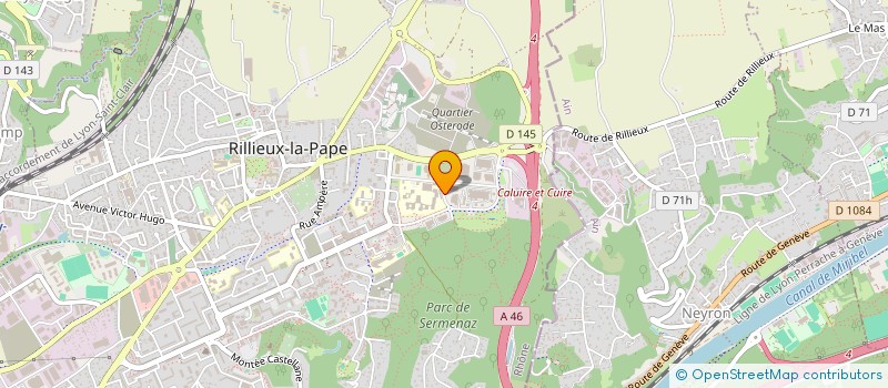 localisation de l'entreprise ATC GROUPE à RILLIEUX-LA-PAPE