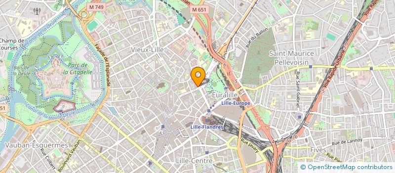 localisation de l'entreprise ATC HOLDING à LILLE