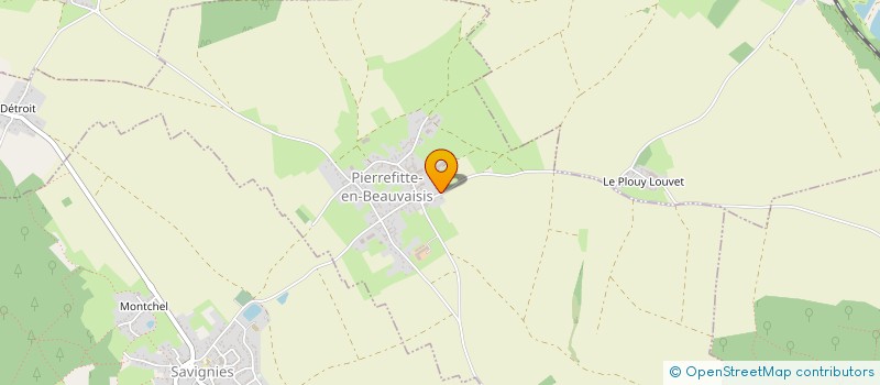 localisation de l'entreprise ATC IMMO  PIERREFITTE-EN-BEAUVAISIS