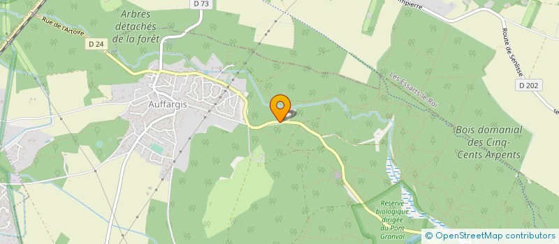 localisation de l'entreprise ATC LOCATION à AUFFARGIS
