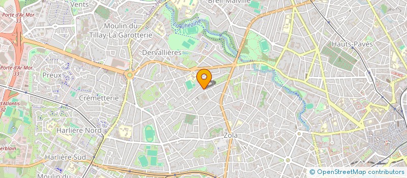 localisation de l'entreprise ATCE à NANTES