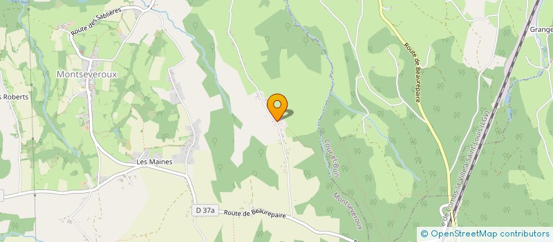 localisation de l'entreprise ATCE INDUSTRIE  MONTSEVEROUX