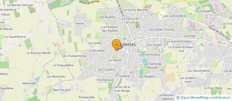 localisation de l'entreprise ATCFP à FONDETTES
