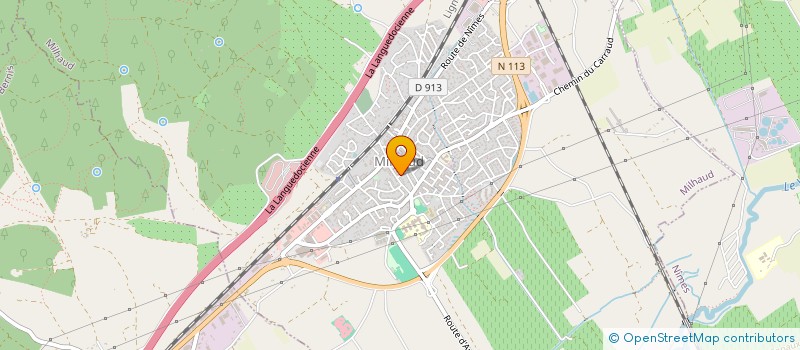 localisation de l'entreprise ATCHER ANDRE ET HENRI  MILHAUD