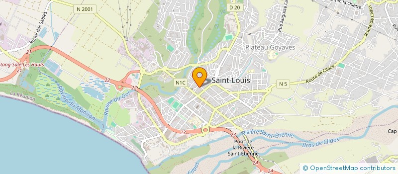 localisation de l'entreprise ATCHIA  SAINT-LOUIS