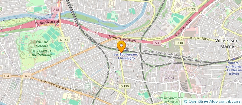 localisation de l'entreprise ATCHIMI-SERVICES à CHAMPIGNY-SUR-MARNE