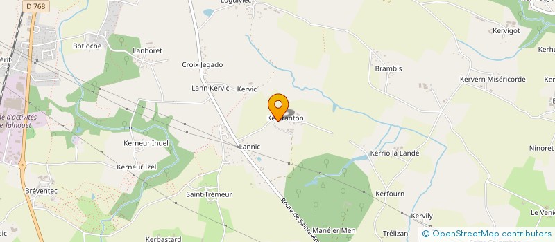 localisation de l'entreprise ATCI 56 à PLUVIGNER