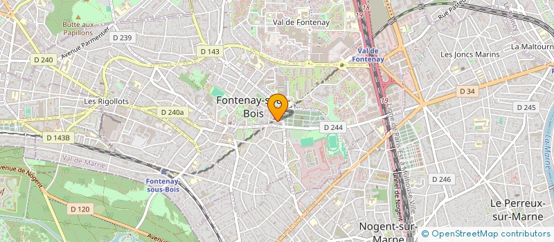 localisation de l'entreprise ATCI ASSISTANCE TECHN CONSTRUCT INGENIER à FONTENAY-SOUS-BOIS