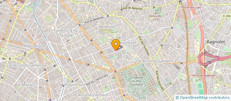 localisation de l'entreprise ATCQ BLANCHON  PARIS