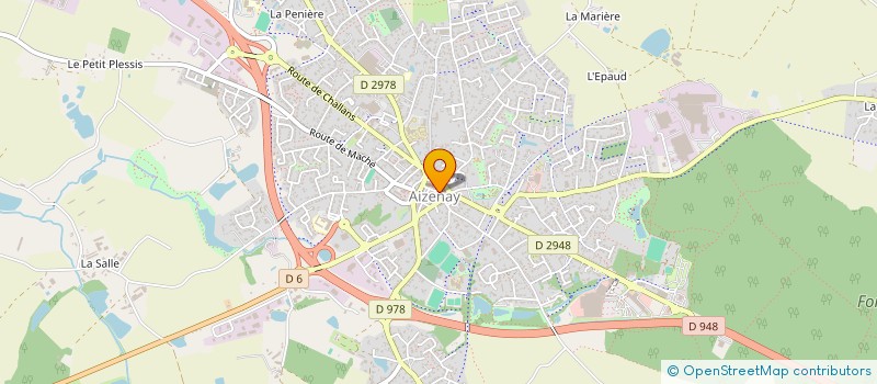 localisation de l'entreprise ATCR TP à AIZENAY