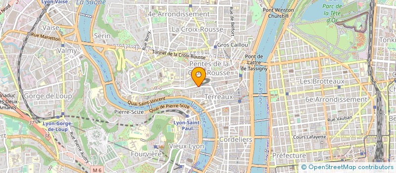 localisation de l'entreprise ATD QUART MONDE à LYON