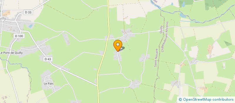 localisation de l'entreprise ATDI MACONNERIE  QUILLY