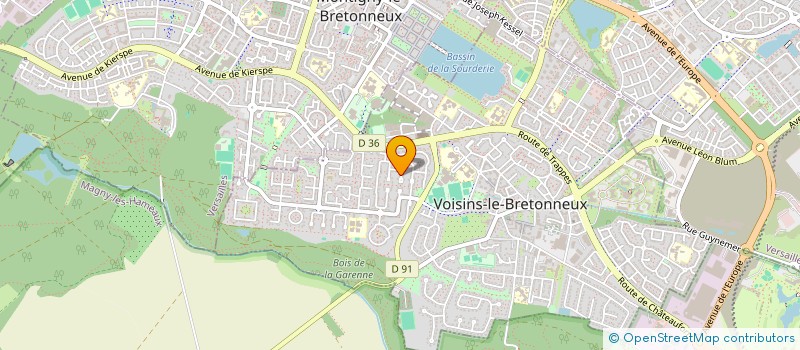 localisation de l'entreprise ATDIM  VOISINS-LE-BRETONNEUX