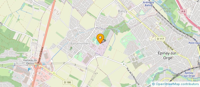 localisation de l'entreprise ATDT à BALLAINVILLIERS