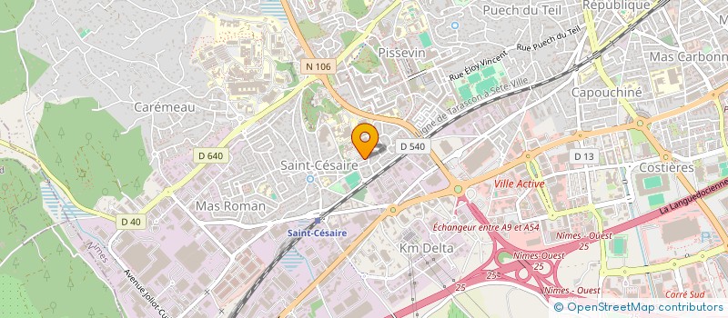 localisation de l'entreprise ATDX à NIMES