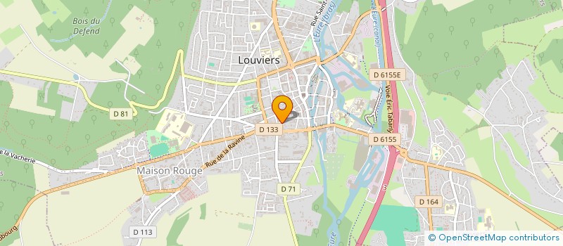 localisation de l'entreprise ATE BTP à LA COURNEUVE