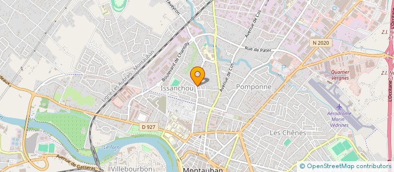 localisation de l'entreprise ATE CONSEIL à MONTAUBAN
