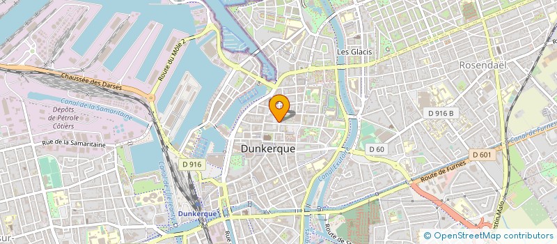 localisation de l'entreprise ATE ENERGY à DUNKERQUE