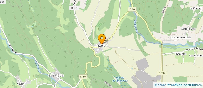 localisation de l'entreprise ATE MULTIMEDIA à ARBOYS EN BUGEY