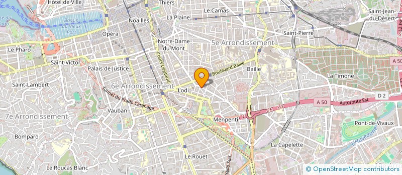 localisation de l'entreprise ATE QU'ENFIM à MARSEILLE