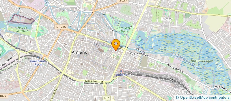 localisation de l'entreprise ATEA DEVELOPPEMENT  AMIENS