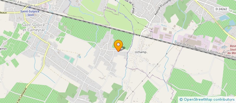 localisation de l'entreprise ATEA ENERGIES  SAINT-SULPICE-ET-CAMEYRAC