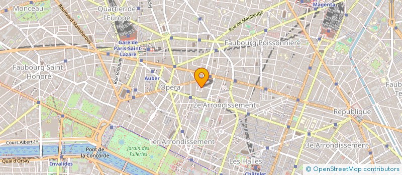 localisation de l'entreprise ATEA FINANCE  PARIS