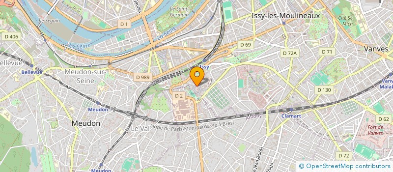 localisation de l'entreprise ATEA LEGAL EDITIONS à ISSY-LES-MOULINEAUX