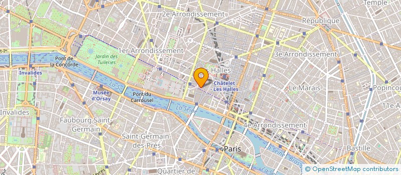 localisation de l'entreprise ATEBA DIFFUSION à PARIS