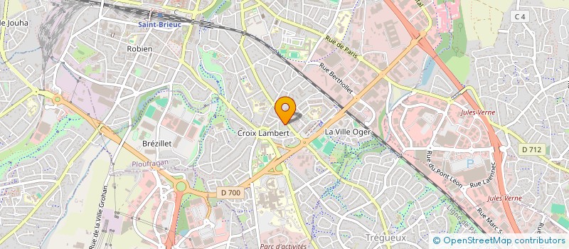 localisation de l'entreprise ATEBA SARL à SAINT-BRIEUC