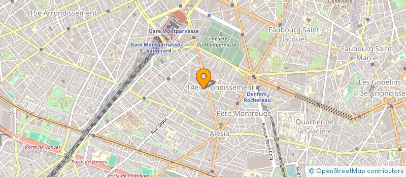 localisation de l'entreprise ATEBI  PARIS