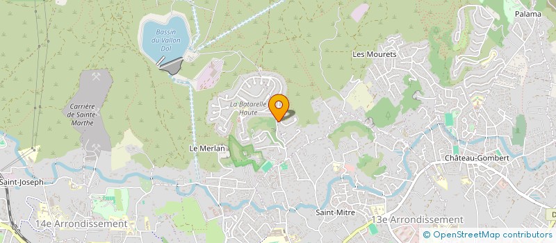 localisation de l'entreprise ATEC à MARSEILLE