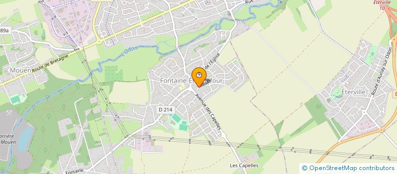 localisation de l'entreprise ATECH  MOUEN