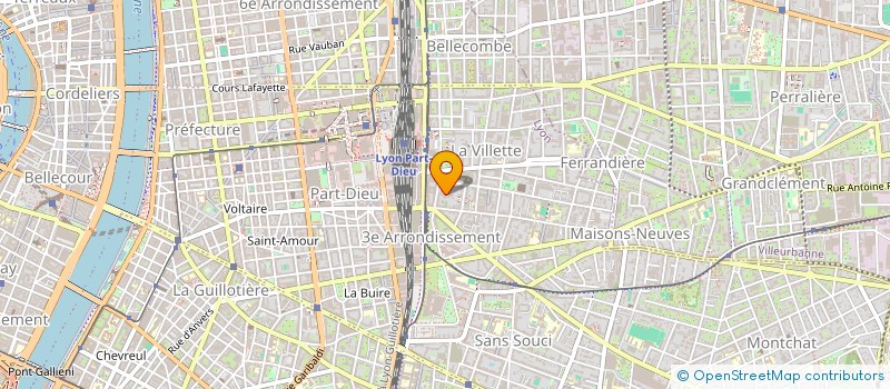 localisation de l'entreprise ATECH  LYON